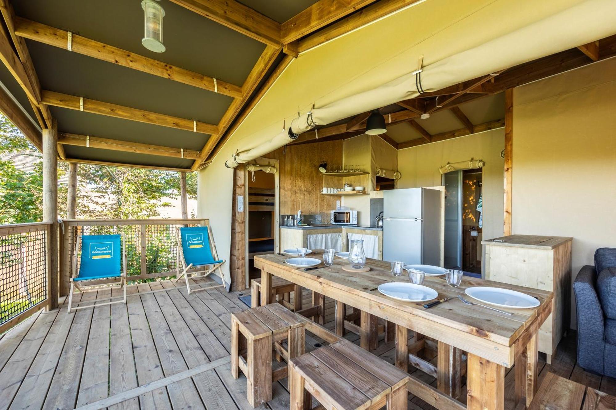 Camping Domaine Saane Et Mer Quiberville Cameră foto